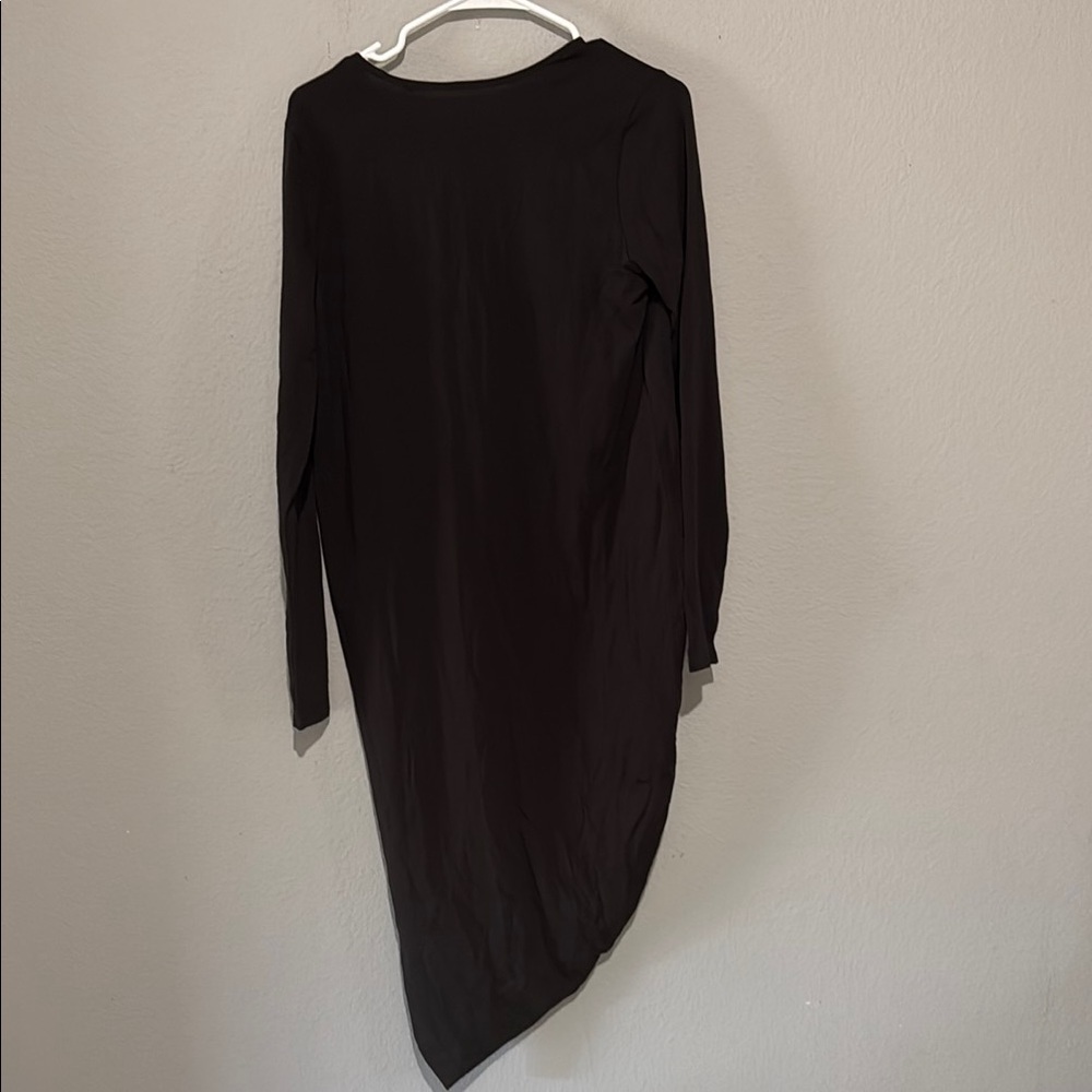 Universal Standard Elegant Black V-Neck Dress Geneva dress - Picture 5 of 8